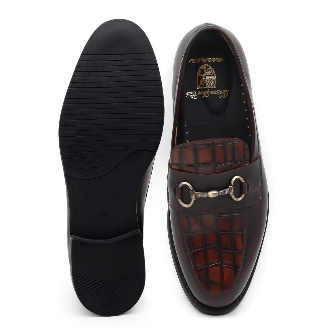 CROCO CLASSIC HORSEBIT - BROWN