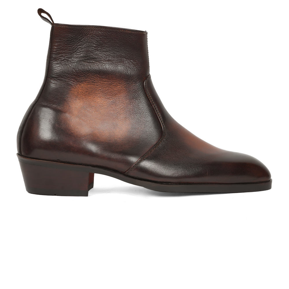THE VICEROY BOOT - ANTIQUE BROWN