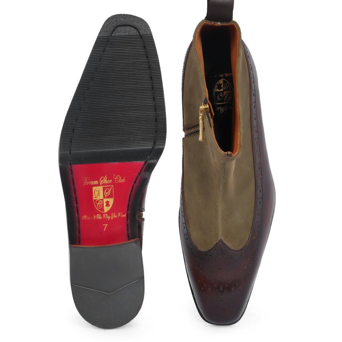 THE VICEROY BOOT - BROWN