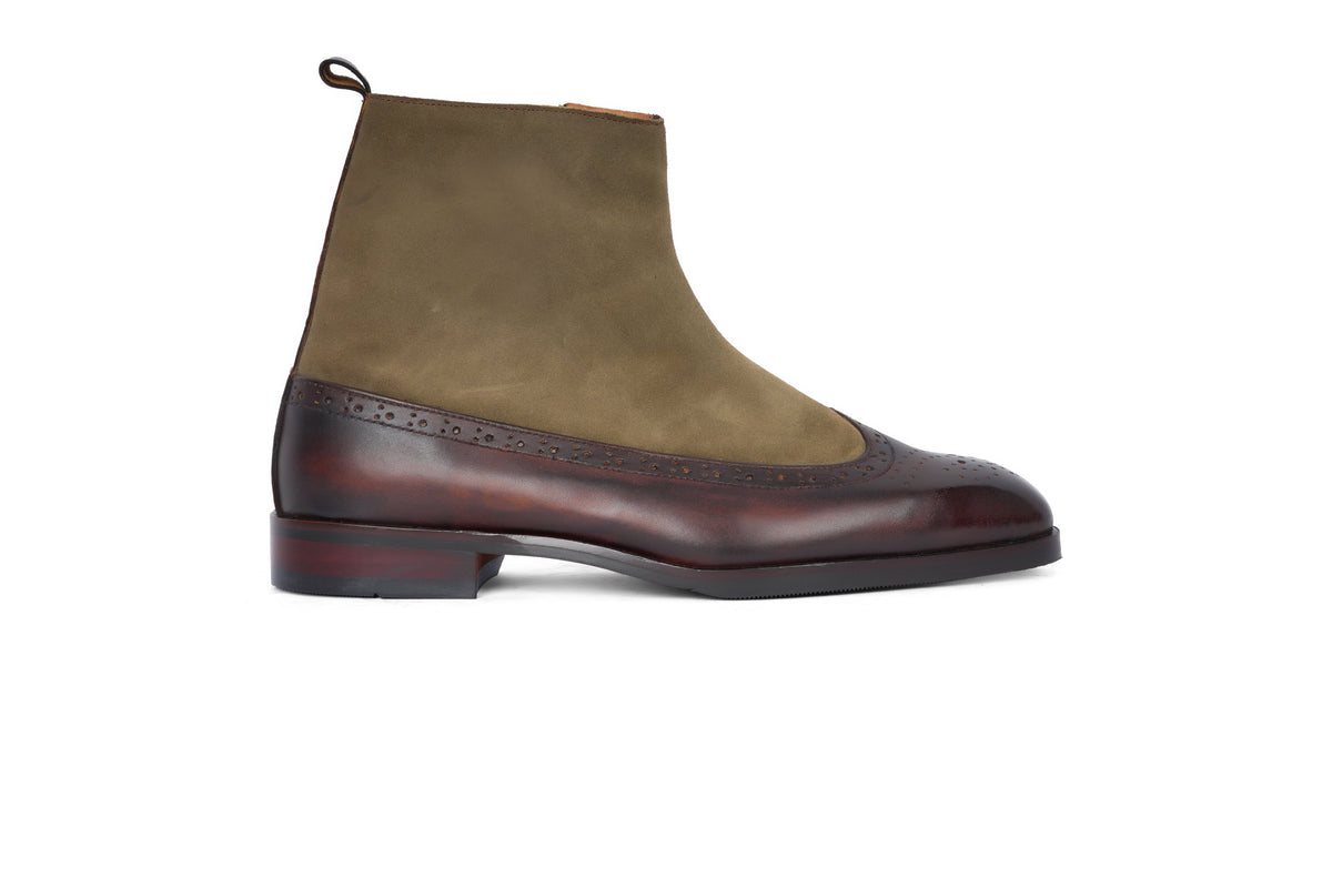 THE VICEROY BOOT - BROWN