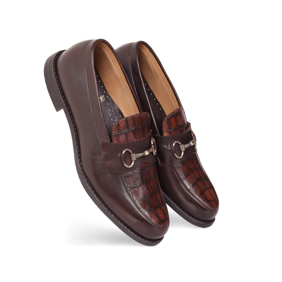 CROCO CLASSIC HORSEBIT - BROWN