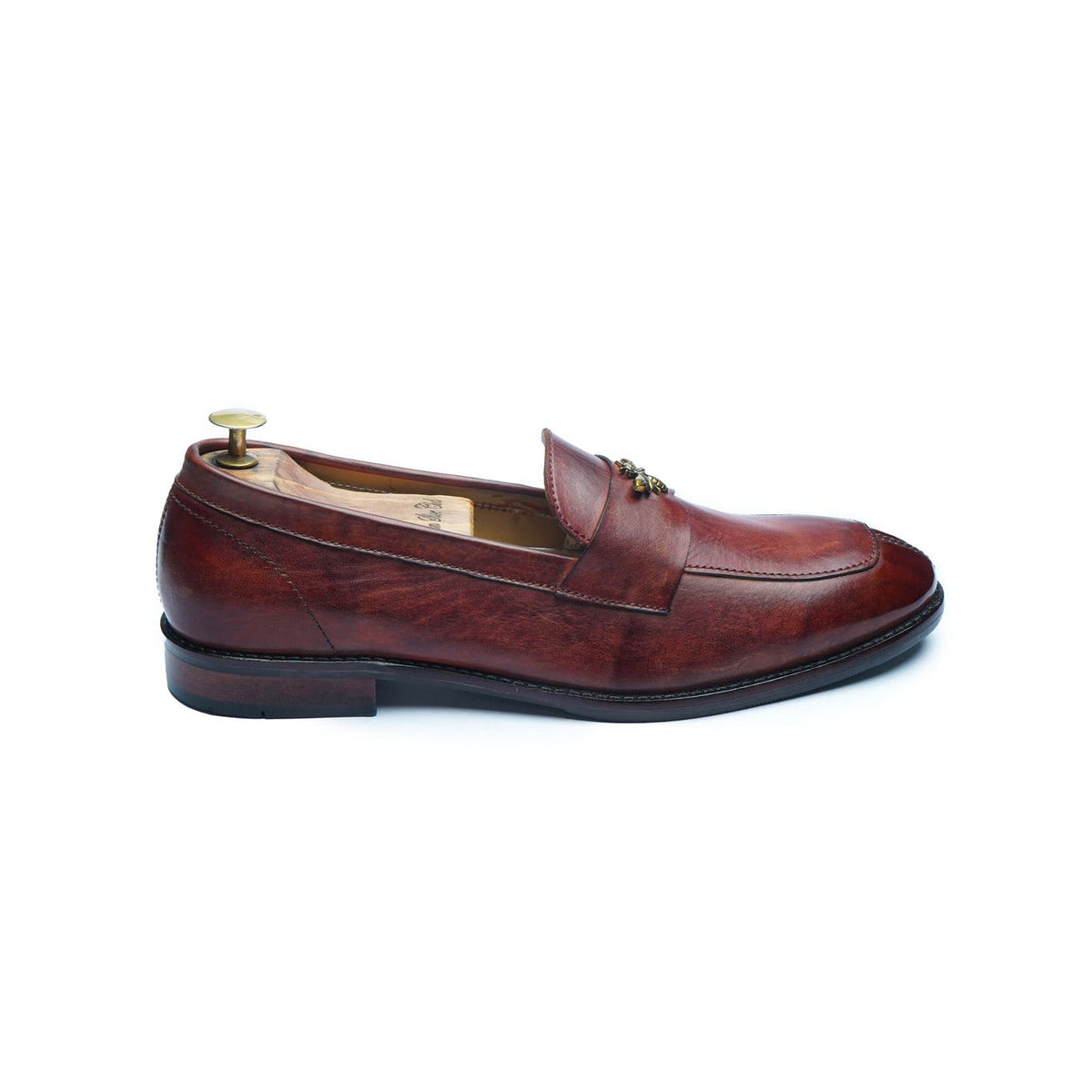 BEE PENNY LOAFER - COGNAC
