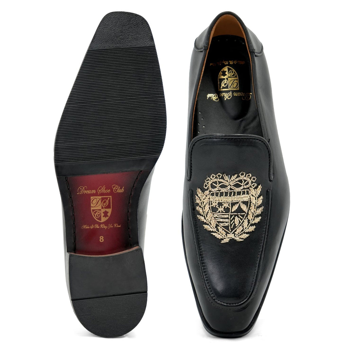 MOJRI À EMBLÈME ROYAL DORI