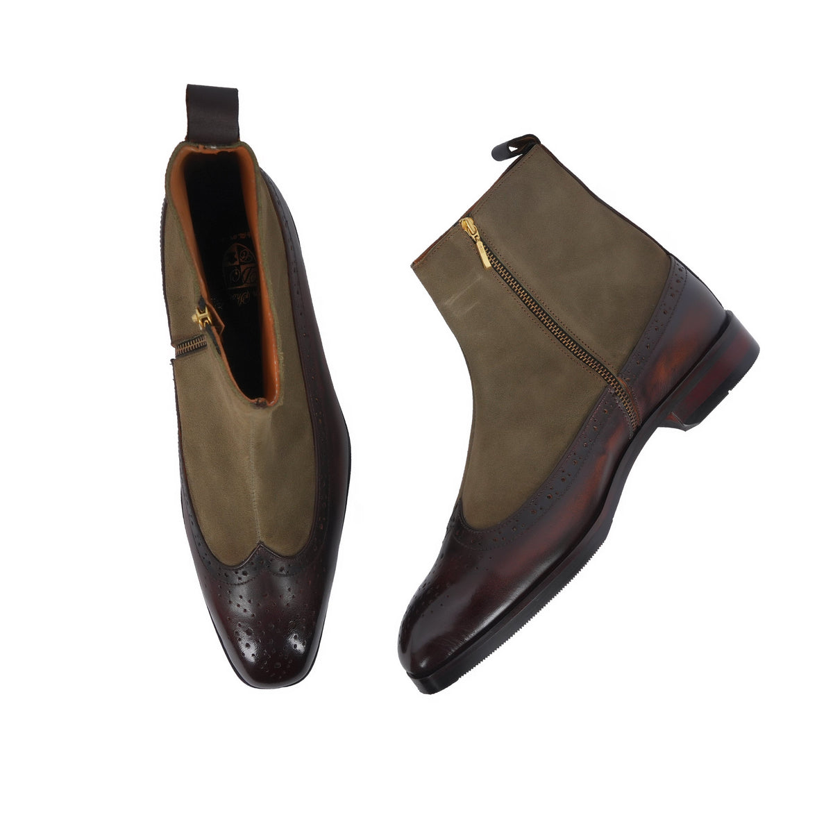 THE VICEROY BOOT - BROWN