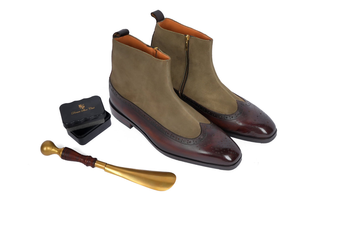 THE VICEROY BOOT - BROWN